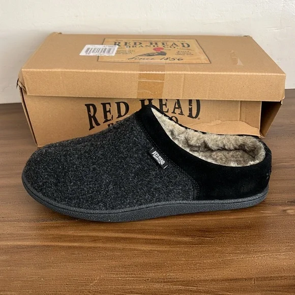 Redhead Felt Clog Gray/Black Men’s NWB - SZ: 10M - Picture 9 of 10